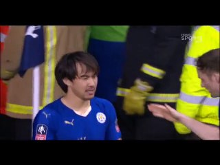 1-2 Shinji Okazaki Goal England  FA Cup  Round 3 - 10.01.2016, Tottenham 1-2 Leicester City