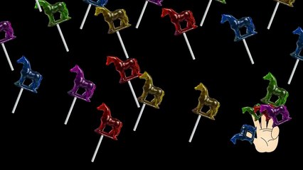♦ Horse ♦ Finger Family Candy Lollipop Daddy Finger Songs