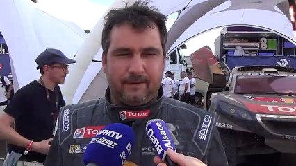 Daniel Elena, le copilote de Loeb - Dakar 2016 bravo a Daniel copilote mais qui un sacré boulot