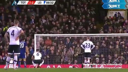 Harry Kane 2:2 | Tottenham vs. Leicester 10.01.2016 HD