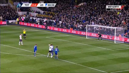 Harry Kane Goal - Tottenham 2-2 Leicester - 10-01-2016