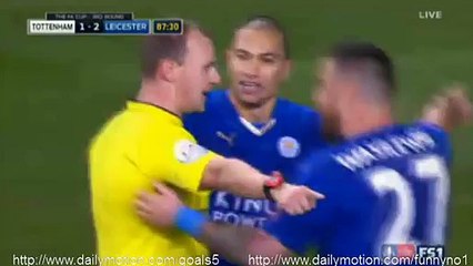 Harry Kane Goal Tottenham 2 - 2 Leicester FA Cup 10-1-2016