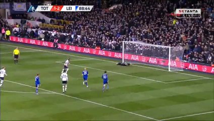 Harry Kane Goal - Tottenham 2-2 Leicester - 10-01-2016