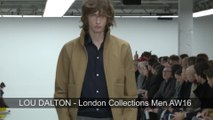Lou Dalton Autumn Winter 2016 | London Collections Men