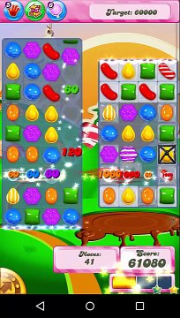 Candy Crush Saga Level 70 - No Boosters