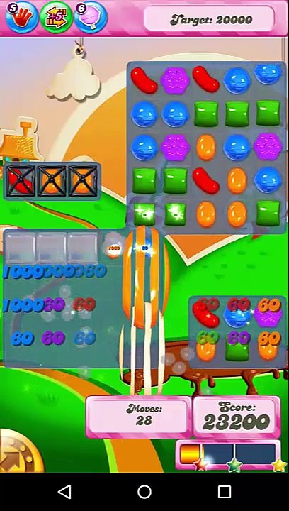 Candy Crush Saga Level 71 - No Boosters