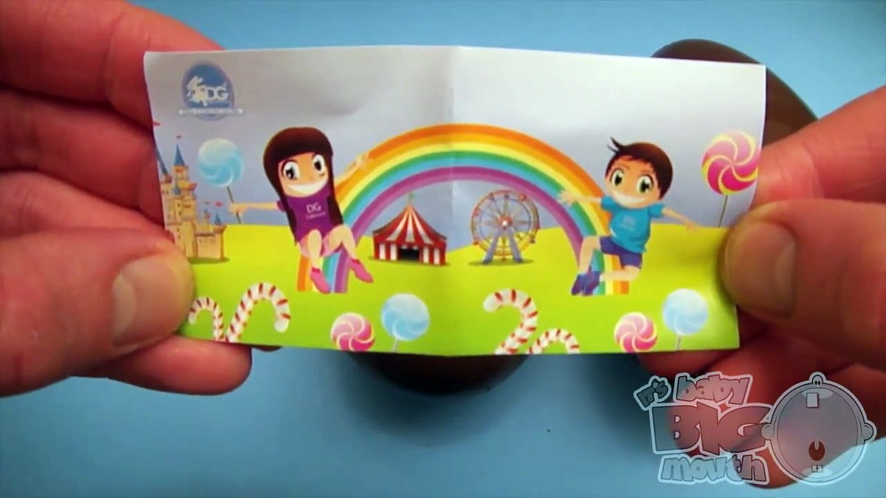 Learn Sizes with Surprise Eggs! Opening Kinder Surprise Egg and HUGE JUMBO Mystery Chocola
