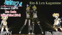 Project DIVA Live- Magical Mirai 2014- Rin & Len Kagamine- Like, Dislike with subtitles (HD)