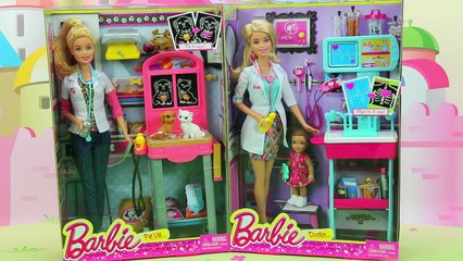 Barbie Hug N’ Heal Pet Doctor Set Toy Review. DisneyToysFan.