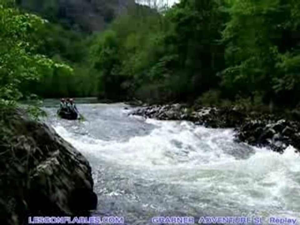 canoe GRABNER ADVENTURE SL en test sur la Nive à Bidarray