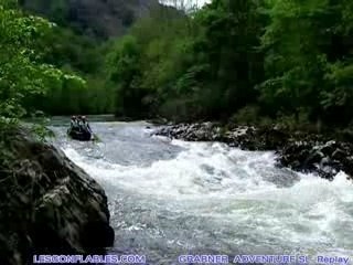 canoe GRABNER ADVENTURE SL en test sur la Nive à Bidarray