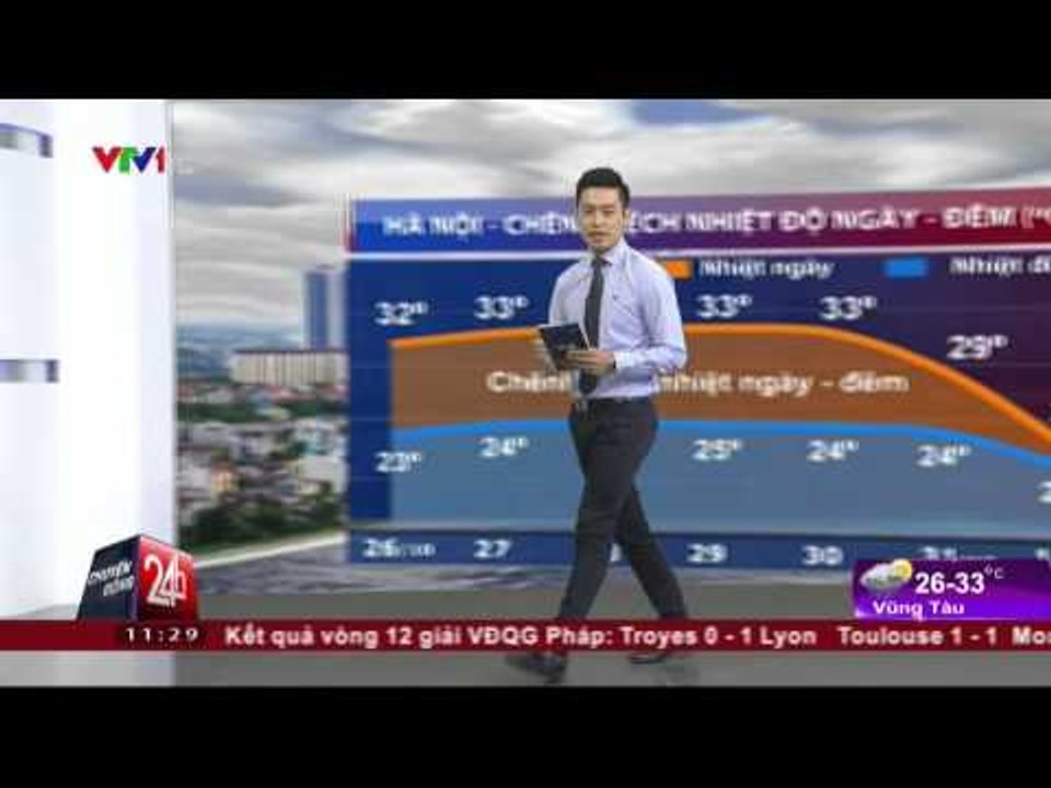 THỜI TIẾT | 11H30 - 01/11/2015