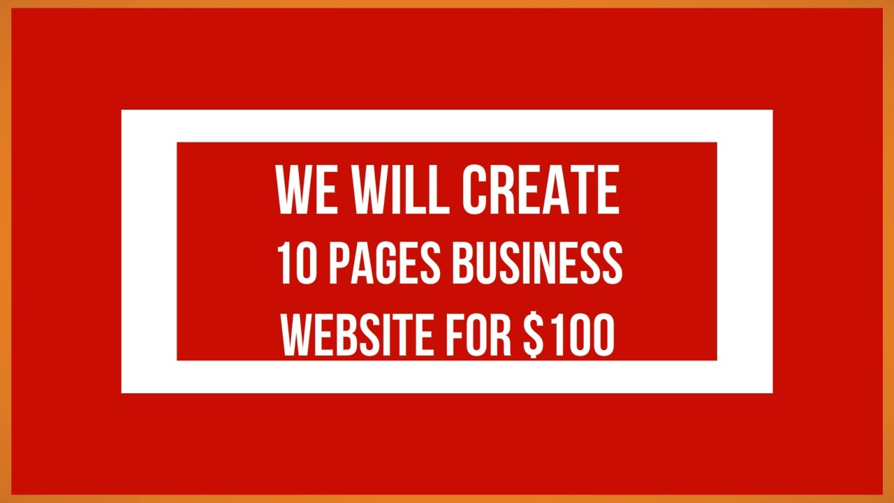 We Will Design 10 Pages Professional WordPress Website for $100