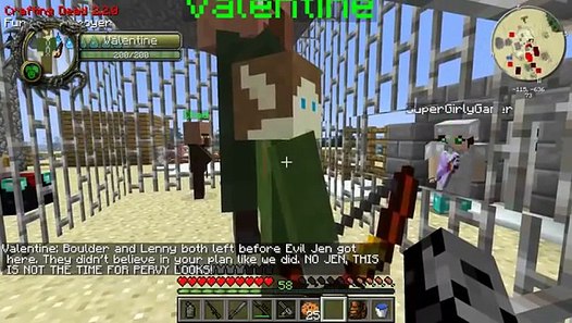 Pat and Jen PopularMMOs Minecraft THE PRISON SECRET