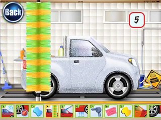 Маленькая Машинка - Мойка. Мультики про машинки д�