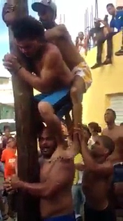 Una torre humana