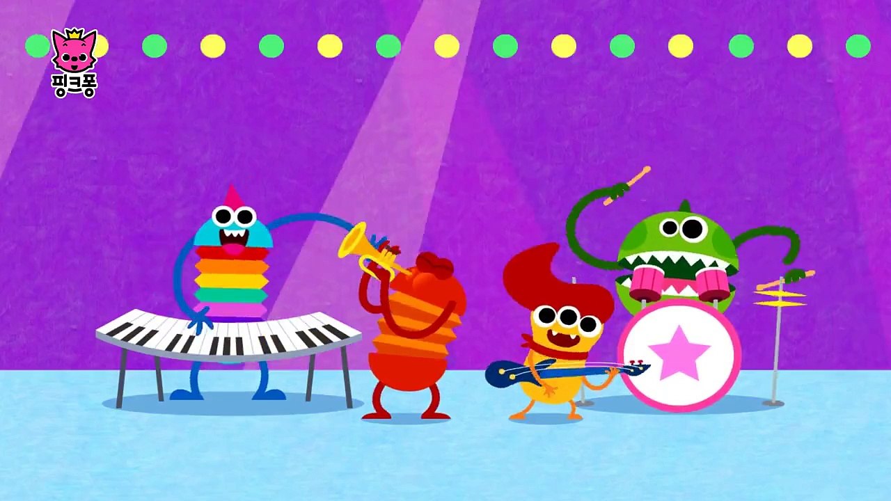 Musical Instruments | 악기 | 워드파워 | 핑크퐁! 인기동요