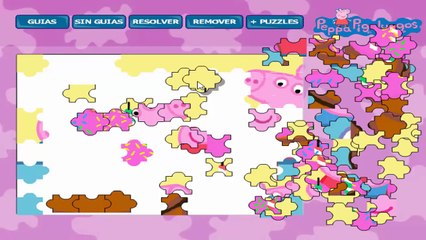 Juego de Peppa con George - Juegos Para Niños y Niñas - 99 Piezas Pastel
