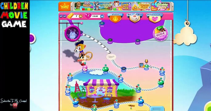 Candy Crush Saga Level 1264 NEW! Complete! NO BOOSTERS!
