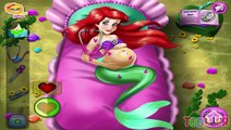 ☆ Disney Princess Ariel Pregnant Check-up Caring Video Game For Little Kids & Toddler