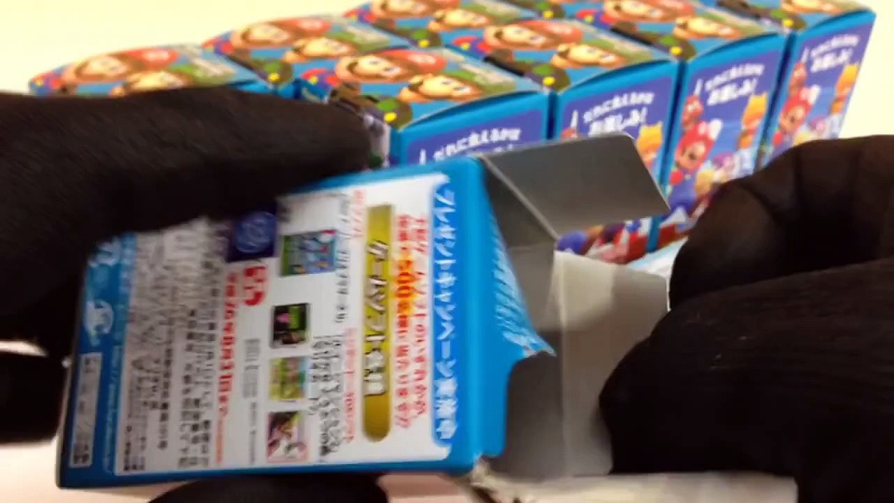 チョコエッグ マリオU 箱買い シークレット出るか？ Surprise Eggs Choco...