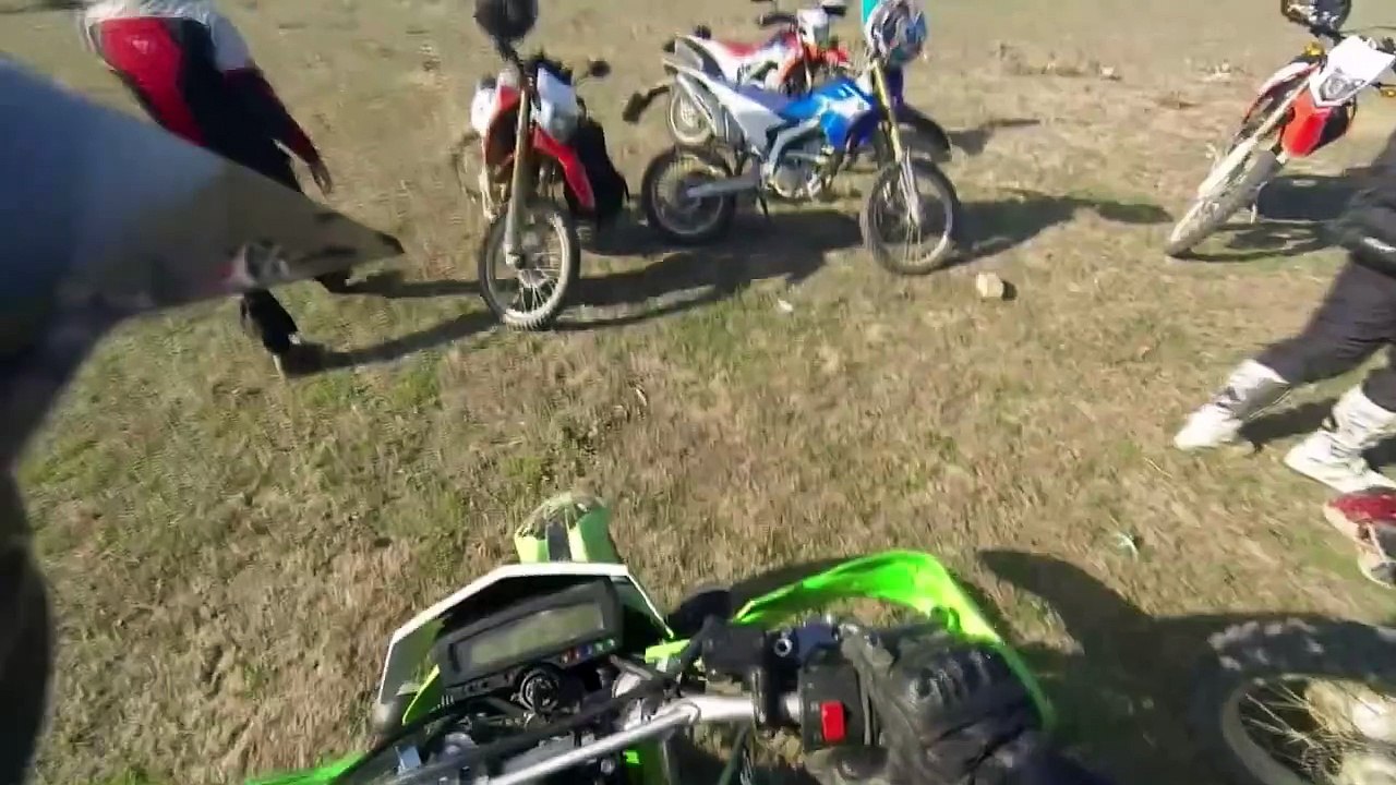 Kawasaki KLX 250 Sand Riding