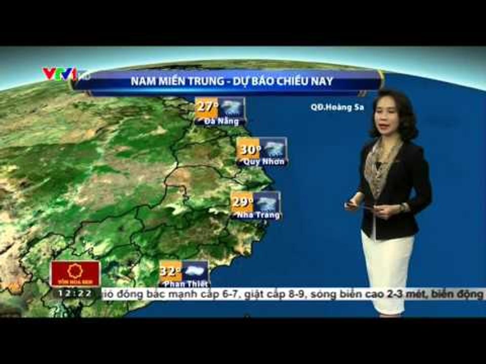 THỜI TIẾT | 12H30 - 01/11/2015