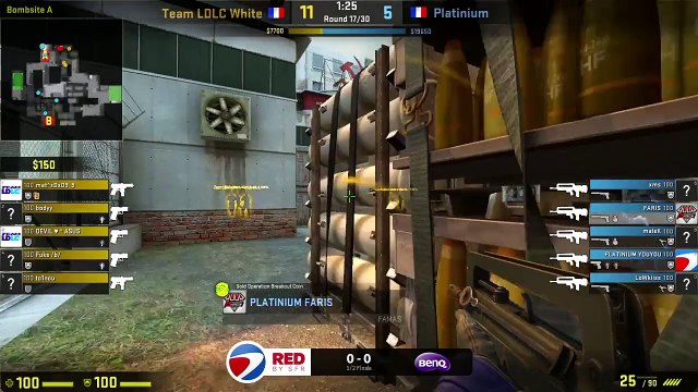 ESWC PGW Open CSGO - LDLC White vs Platinium 1/2 (FR)