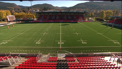 TOP 14 - Oyonnax - Pau : 42-23 - Essai Piri WEEPU (OYO) - Saison 2015/2016