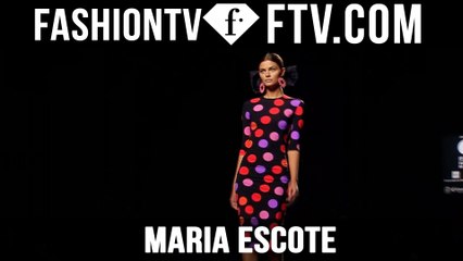Maria Escote Spring 2016 at Mercedes-Benz Fashion Week Madrid | MBFW Madrid | FTV.com