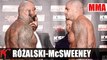 Marcin Różalski vs James McSweeney KSW 32