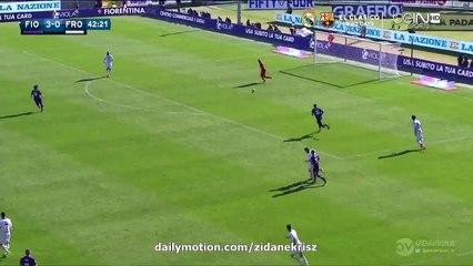 4-0 Mario Suárez First Goal HD | Fiorentina v. Frosinone 01.11.2015 HD