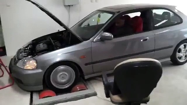 Honda Civic LAK10 VTi Dyno 99 EK4 Hatch B16A2