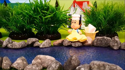 アンパンマンおもちゃアニメ❤日本昔ばなし 桃太郎 童謡 Anpanman toys anime