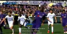 Giuseppe Rossi Amazing Shot | Fiorentina v. Frosinone 2015