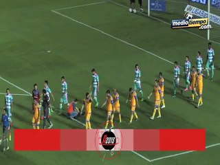 Los Goles del: Tigres vs Santos (2-2)