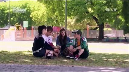 Violetta Cami,Maxi,Braco und Fran reden über die Aufgabe von Pablo