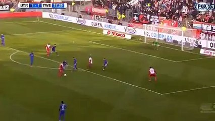 Sean Klaiber Goal - Utrecht 2 - 1 Twente - Eredivisie - 01/11/2015