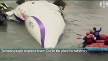 TransAsia Plane Crashes in Taiwan River | FULL VIDEO