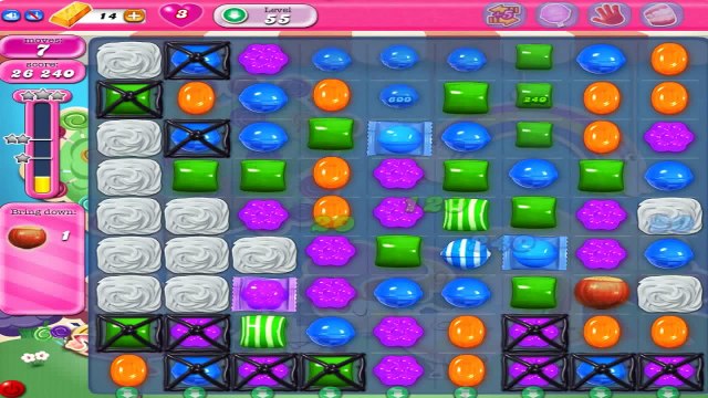 Candy Crush Saga Gameplay Level 55