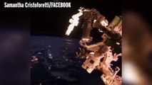 Astronaut Films International Space Stations Astonishing Robot Arm in Action