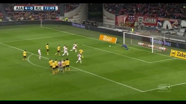 Arkadiusz Milik - Incredible Kick Goal | Ajax Amsterdam vs Roda Kerkrade (6-0)