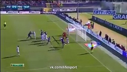 Fiorentina 4 - 1 FT Frosinone goals and highlights 01/11/2015