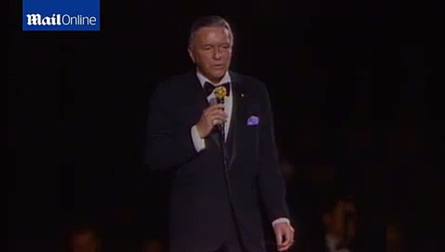 Frank Sinatra introduces Frank Sinatra, Jr. at the White House