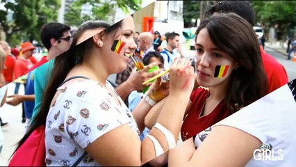 Body paint of very sexy girls in World Cup! Watch many times [Enjoy soccer]