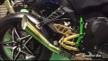 Kawasaki Ninja H2 K-Factory Slip On Exhaust Rev Test