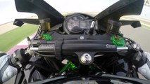 Ninja H2R POV Lap at Losail International Circuit, Qatar