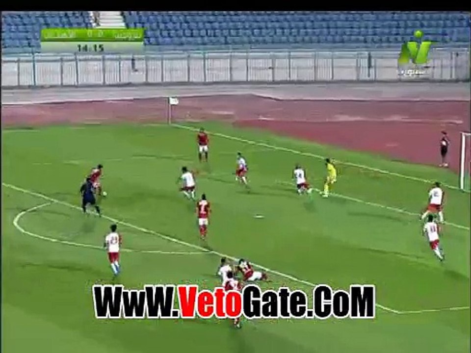 "عبد الله السعيد"يهدر فرصه هدف امام مرمى بتروجيت