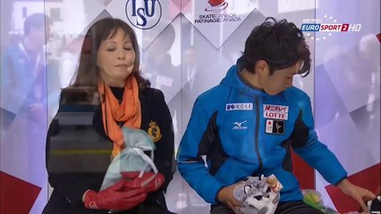 2015 Skate Canada Men's FS - Yuzuru Hanyu (Euro Sport)