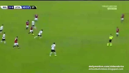 3-0 Francesco Brienza Amazing GOAL - Bologna v. Atalanta 01.11.2015 HD